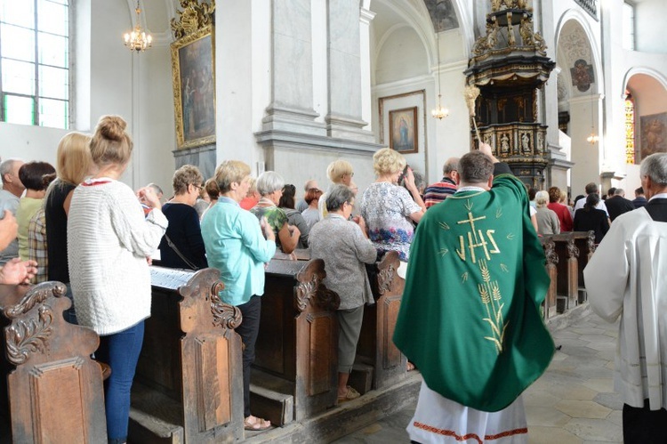 Pierwsza Eucharystia pielgrzymkowa