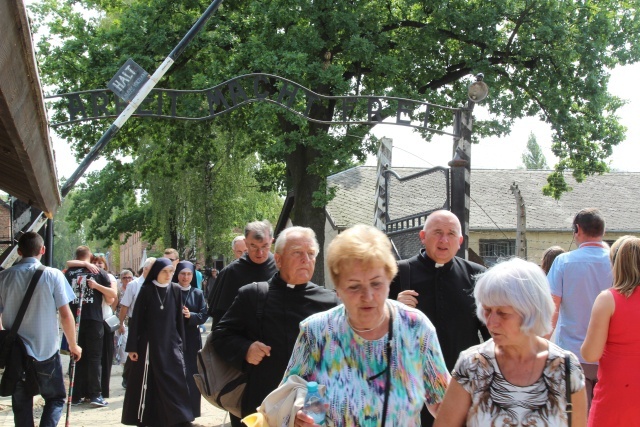 75. rocznica męczeńskiej śmierci św. Maksymiliana w KL Auschwitz