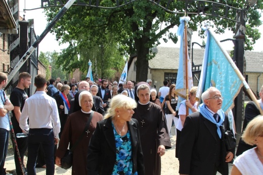 75. rocznica męczeńskiej śmierci św. Maksymiliana w KL Auschwitz