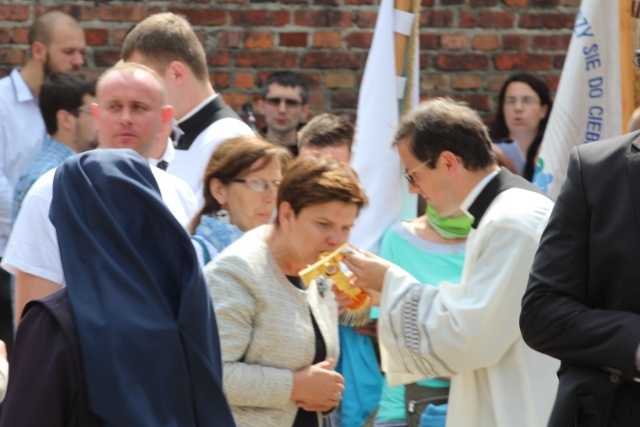 75. rocznica męczeńskiej śmierci św. Maksymiliana w KL Auschwitz