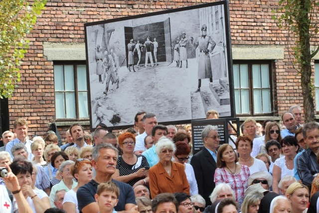 75. rocznica męczeńskiej śmierci św. Maksymiliana w KL Auschwitz