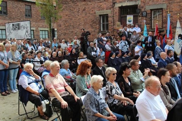 75. rocznica męczeńskiej śmierci św. Maksymiliana w KL Auschwitz