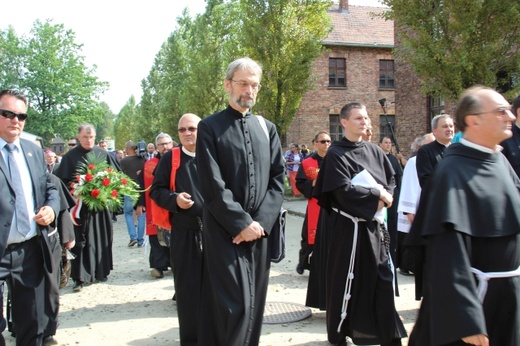 75. rocznica męczeńskiej śmierci św. Maksymiliana w KL Auschwitz