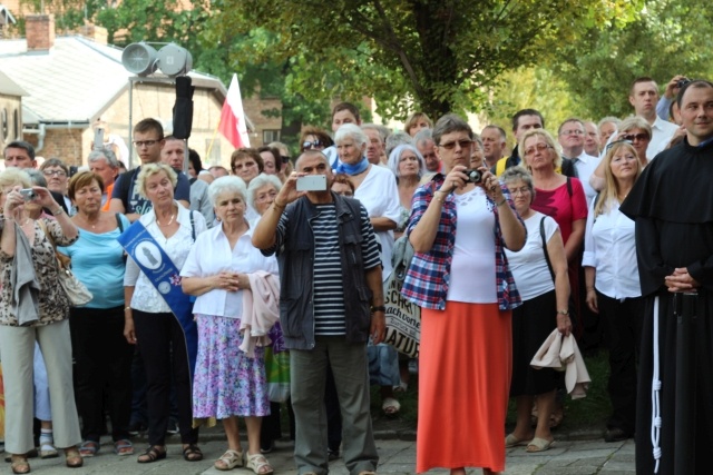 75. rocznica męczeńskiej śmierci św. Maksymiliana w KL Auschwitz