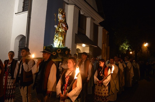 Nocne uroczystości odpustowe w Ludźmierzu