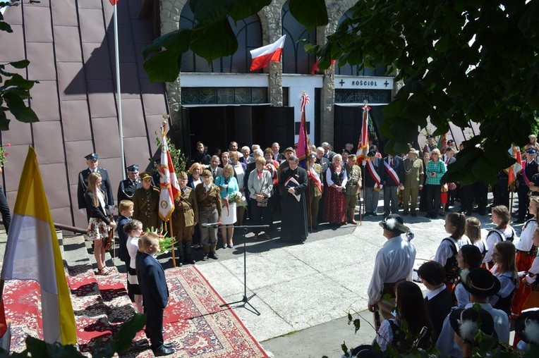 Msza św. partyzancka w Glisnem