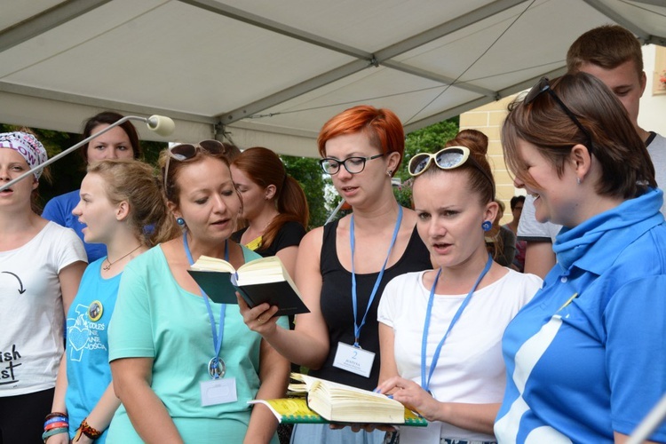 Pielgrzymkowa Eucharystia w Kamieniu Śl.