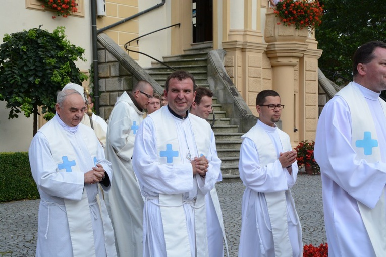 Pielgrzymkowa Eucharystia w Kamieniu Śl.
