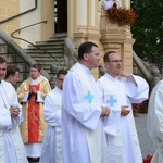 Pielgrzymkowa Eucharystia w Kamieniu Śl.