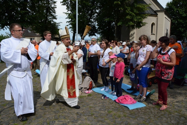 Pielgrzymkowa Eucharystia u św. Anny