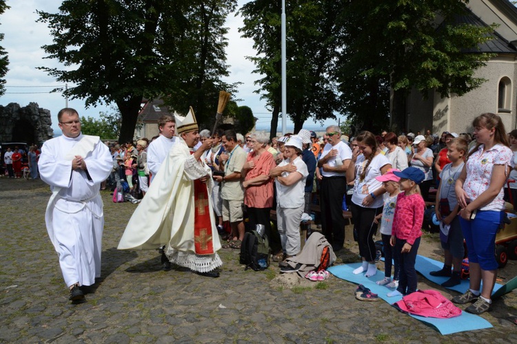 Pielgrzymkowa Eucharystia u św. Anny