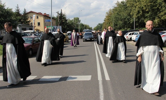 Pogrzeb o. Witolda Słabiga OP