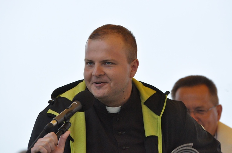 Msza św. w Żarnowcu