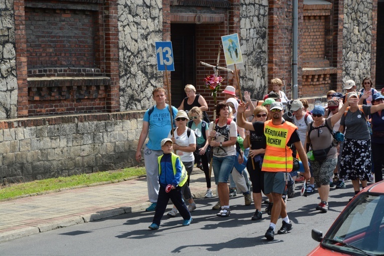 Pielgrzymi w gościnie w Strzelcach Opolskich