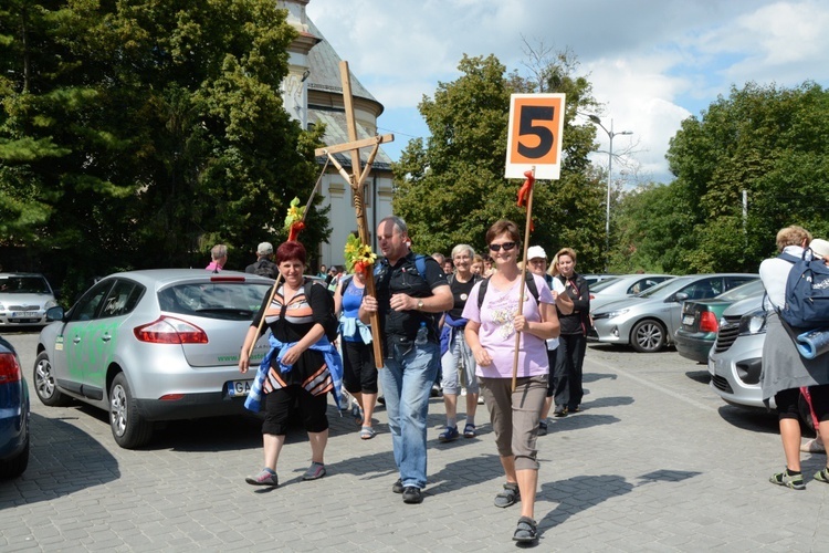 Pielgrzymi w gościnie w Strzelcach Opolskich