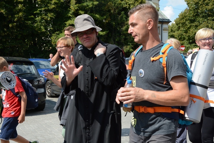 Pielgrzymi w gościnie w Strzelcach Opolskich