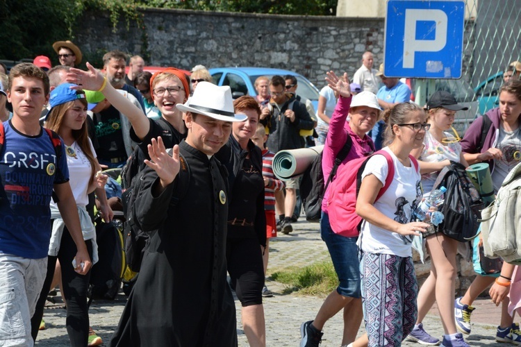 Pielgrzymi w gościnie w Strzelcach Opolskich