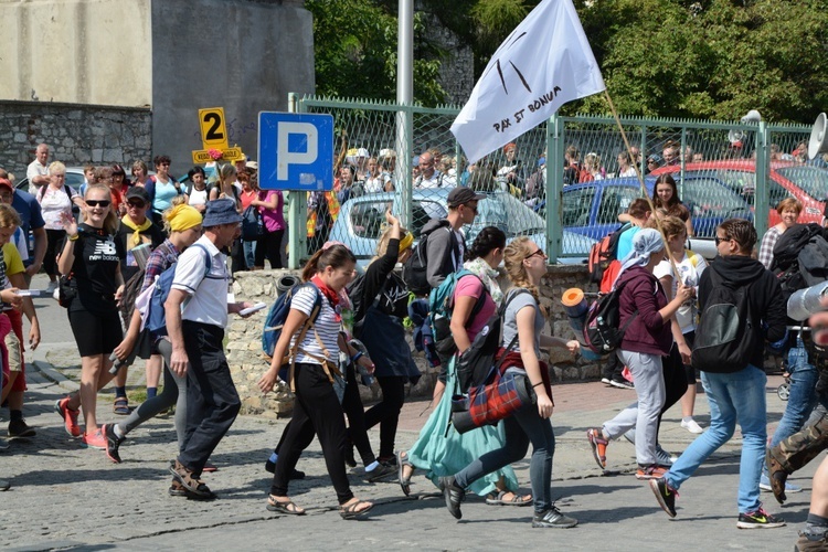 Pielgrzymi w gościnie w Strzelcach Opolskich