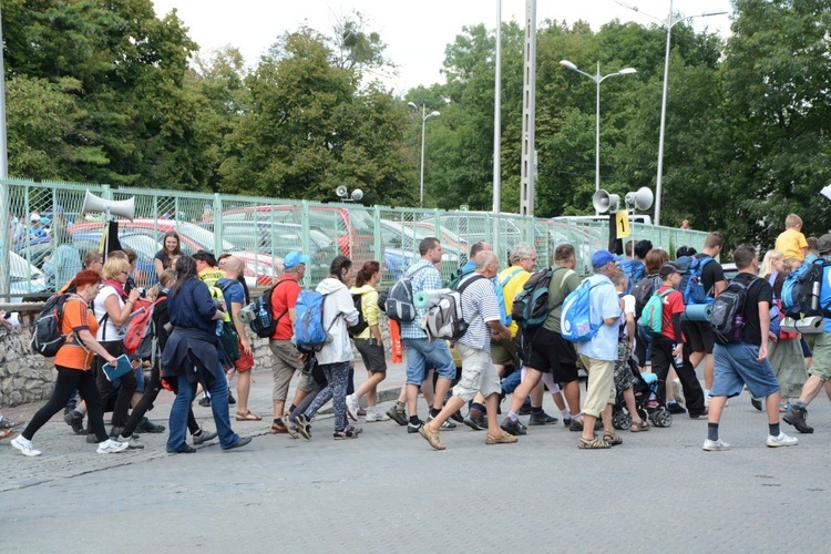 Pielgrzymi w gościnie w Strzelcach Opolskich