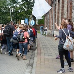 Pielgrzymi w gościnie w Strzelcach Opolskich