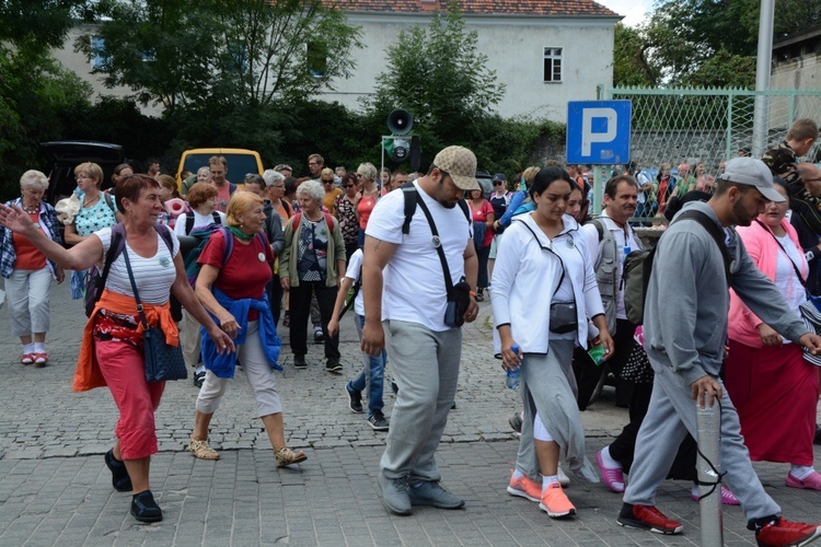 Pielgrzymi w gościnie w Strzelcach Opolskich