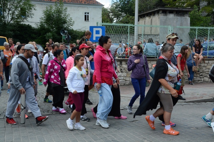 Pielgrzymi w gościnie w Strzelcach Opolskich