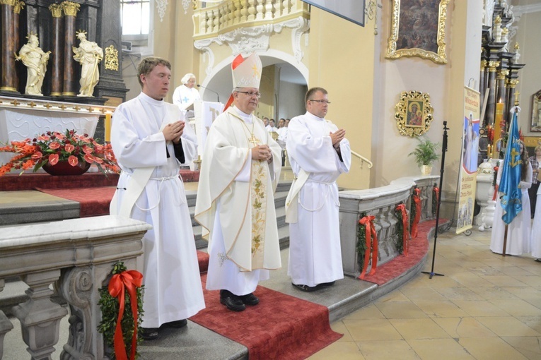 Pielgrzymi w gościnie w Strzelcach Opolskich