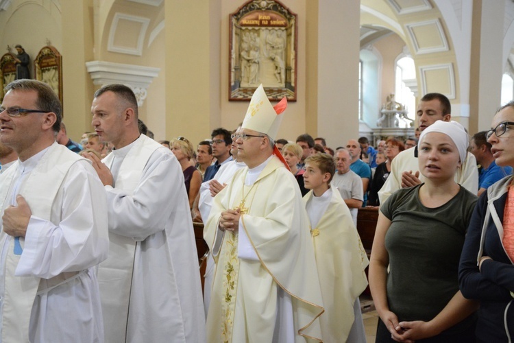 Pielgrzymi w gościnie w Strzelcach Opolskich