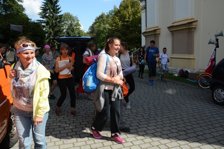 Pielgrzymi w gościnie w Strzelcach Opolskich