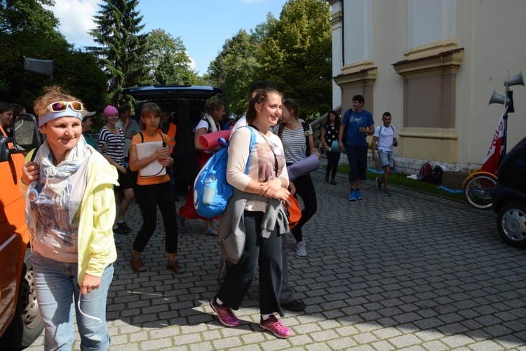 Pielgrzymi w gościnie w Strzelcach Opolskich