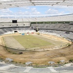 Stadion Śląski rok przed otwarciem