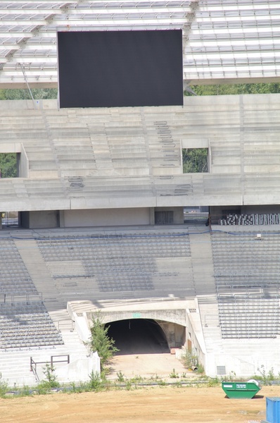 Stadion Śląski rok przed otwarciem