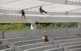 Stadion Śląski rok przed otwarciem