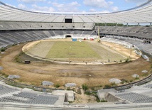 Stadion Śląski rok przed otwarciem