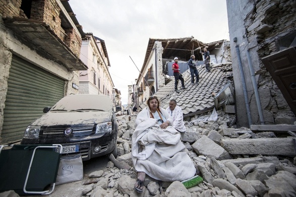 Silne trzęsienie ziemi w środkowych Włoszech