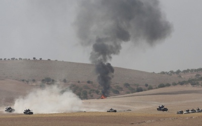 Tureckie czołgi wjechały na terytorium Syrii