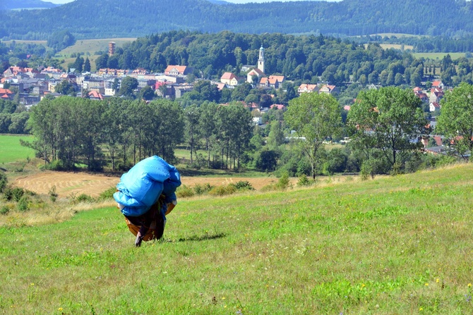 Paralotniarze w Mieroszowie