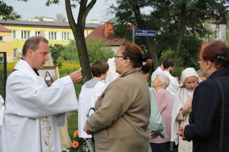 Msza św. przy kapliczce św. Rocha