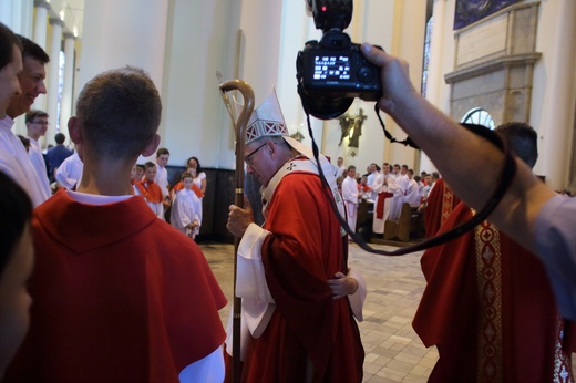 Powakacyjna pielgrzymka ministrantów archidiecezji katowickiej (27 sierpnia 2016).