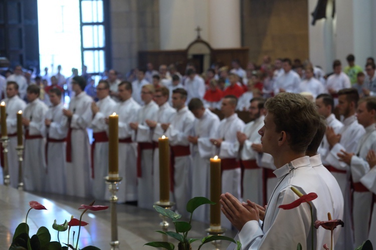 Powakacyjna pielgrzymka ministrantów archidiecezji katowickiej (27 sierpnia 2016).