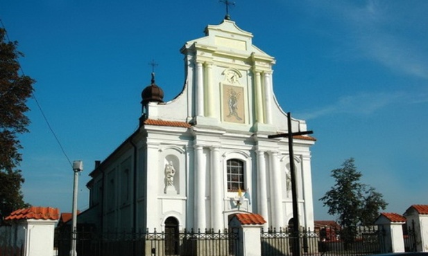 Obecny kościół pw. św. Jana Chrzciciela w Magnuszewie