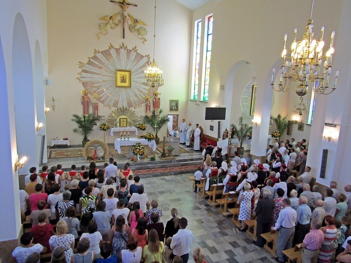 Dożynki parafialne w Łąkcie 2016