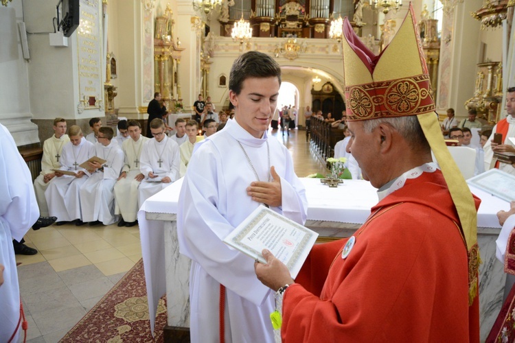 Ministrancka pielgrzymka na Górę św. Anny