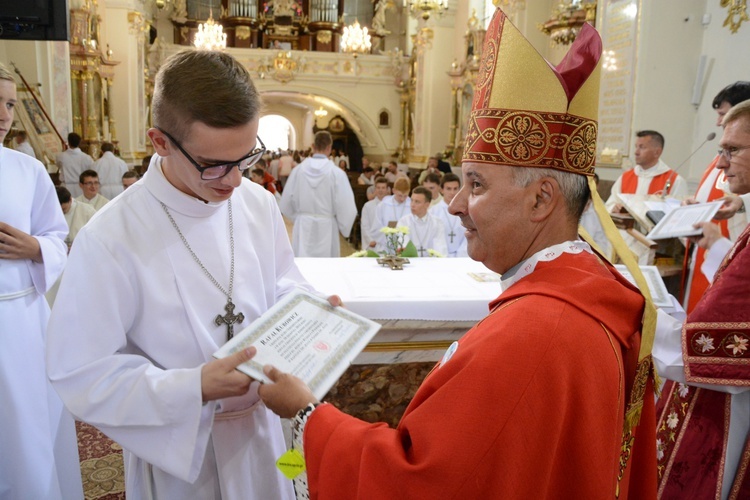 Ministrancka pielgrzymka na Górę św. Anny