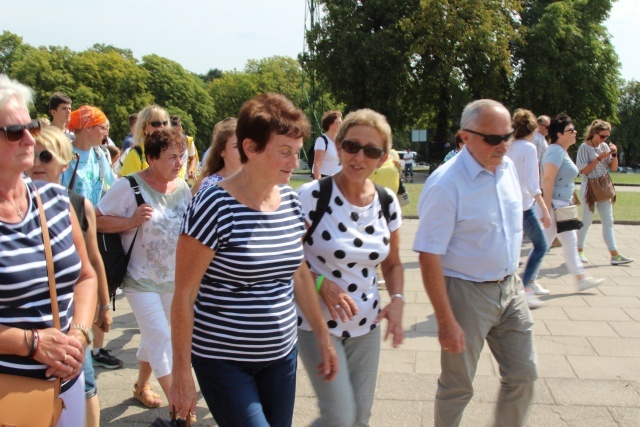 Powitanie pielgrzymki żywieckiej na Jasnej Górze - 2016