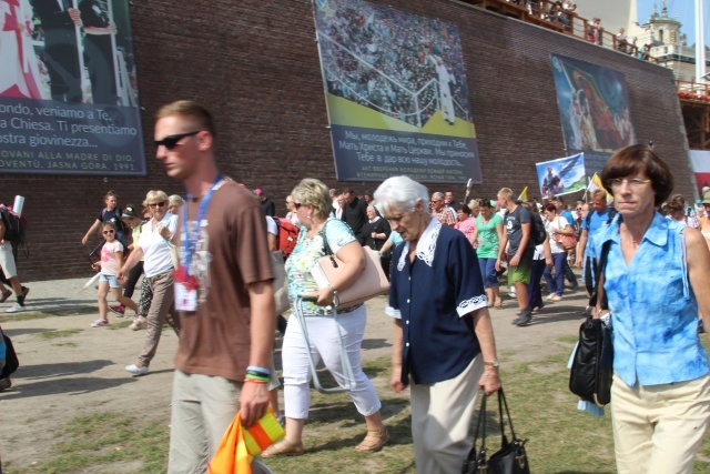 Powitanie pielgrzymki żywieckiej na Jasnej Górze - 2016