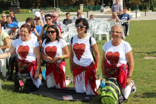 Powitanie pielgrzymki żywieckiej na Jasnej Górze - 2016