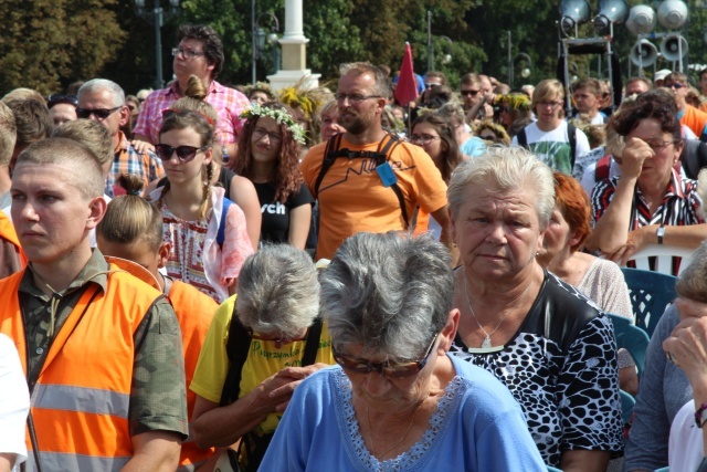 Powitanie pielgrzymki żywieckiej na Jasnej Górze - 2016