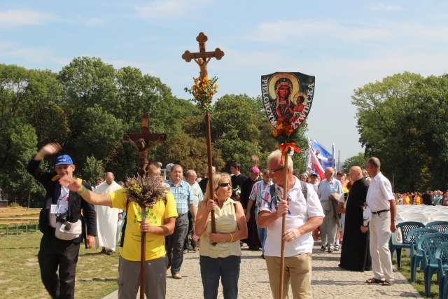 Powitanie pielgrzymki żywieckiej na Jasnej Górze - 2016