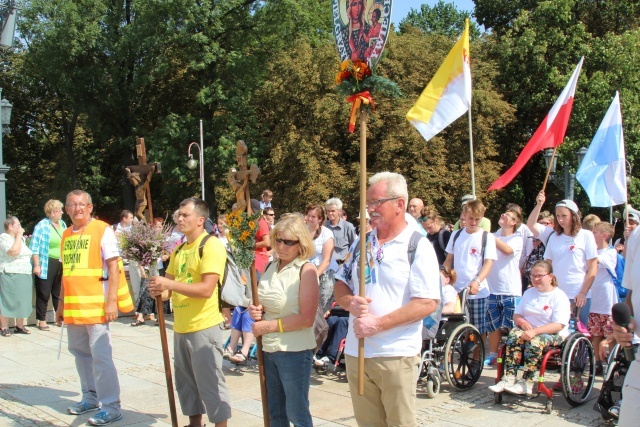 Powitanie pielgrzymki żywieckiej na Jasnej Górze - 2016